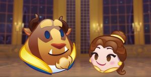 Beauty and the Beast as told by emoji
