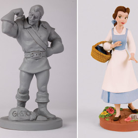 Beauty and the Beast maquettes