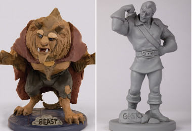 Beauty and the Beast maquettes