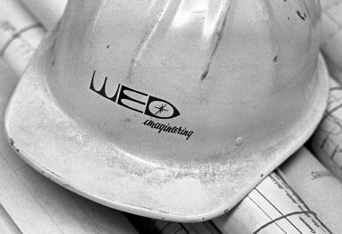 WED Enterprises construction hat