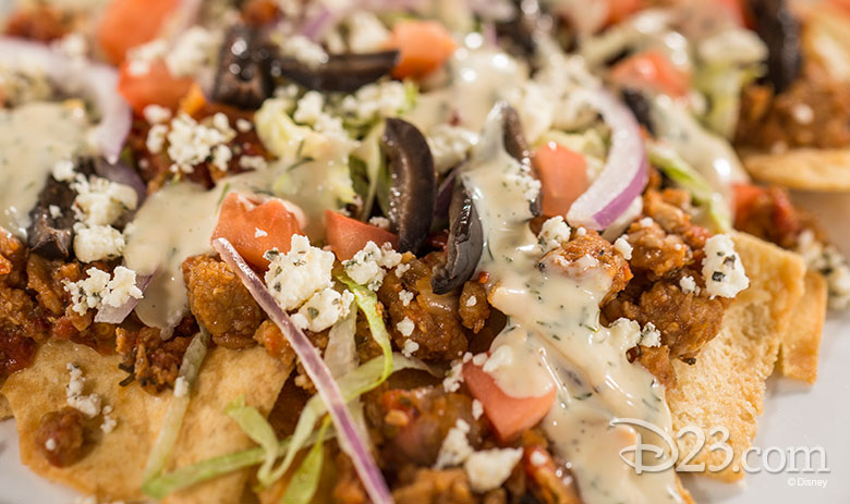 Loaded Greek "Nachos"