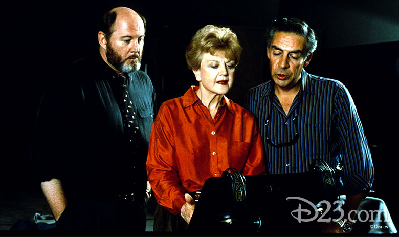 David Ogden Stiers, Angela Lansbury, and Jerry Orbach