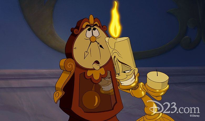 Cogsworth and Lumiere