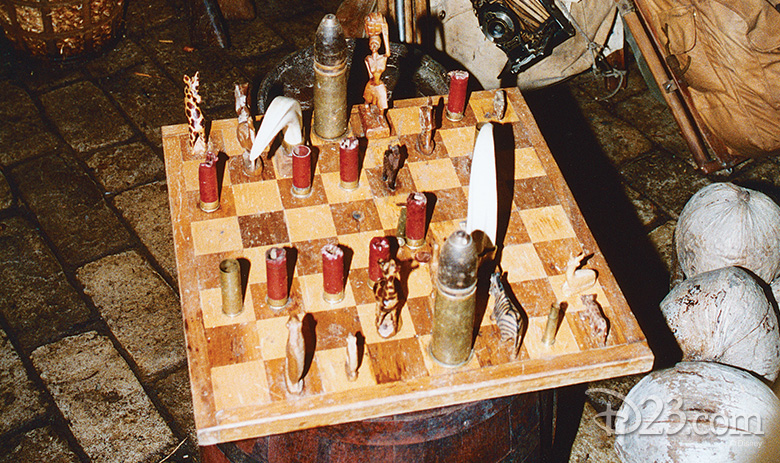 Jungle Cruise Chess Set Disneyland