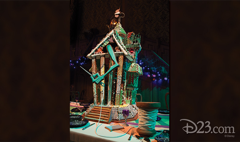 Haunted Mansion Holiday gingerbread house