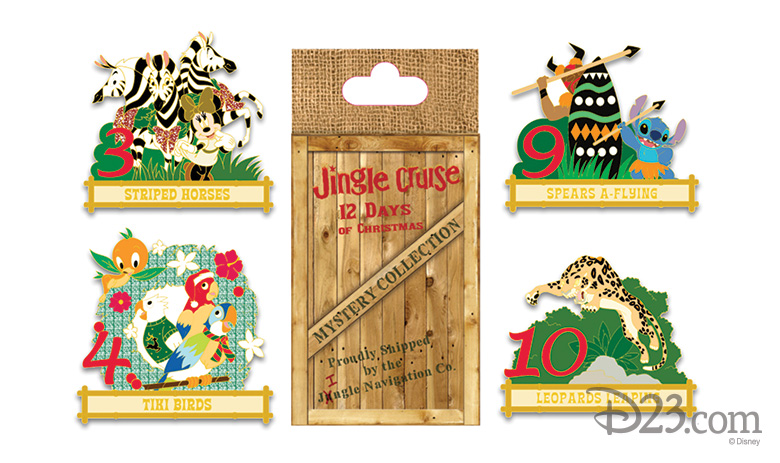 Jingle Cruise 12 Days of Christmas Mystery Collection