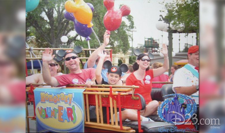 Guests selected to be in the parade in 2010