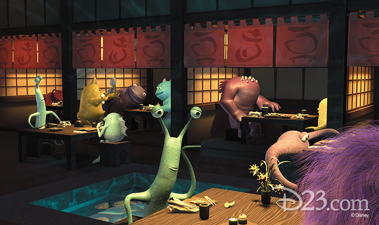 Pixar - Randall's on the run! Find him in the Monsters, Inc. door vault  before he gets away!