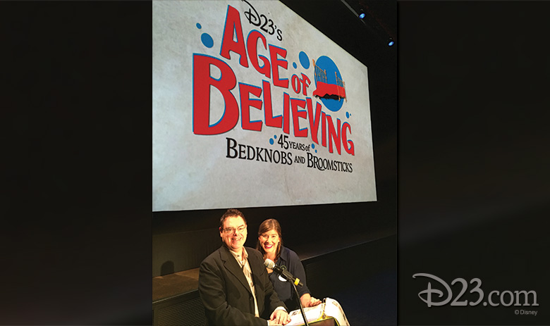 Jim Fanning and Kristin Rodack at CA Bedknobs and Broomsticks event