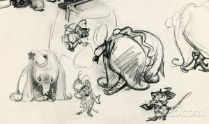early artwork from Dumbo