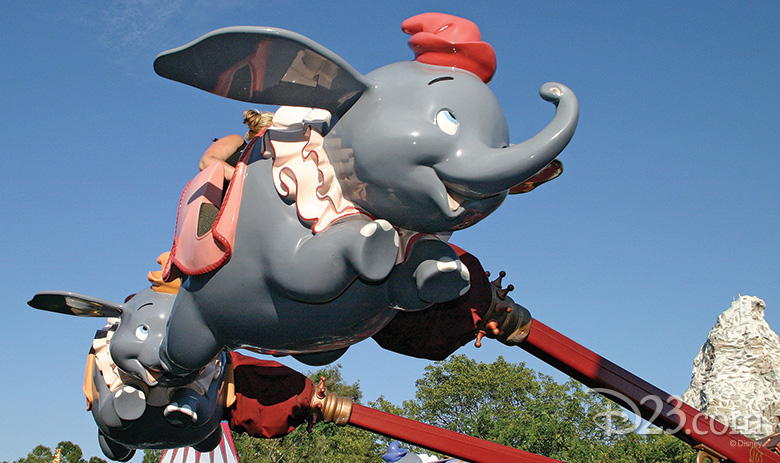 dumbo flying elephant disney world