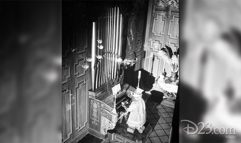 The organ from The Haunted Mansion