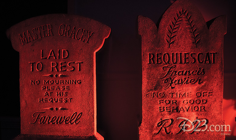 Tombstones from Haunted Mansion, Magic Kingdom Park