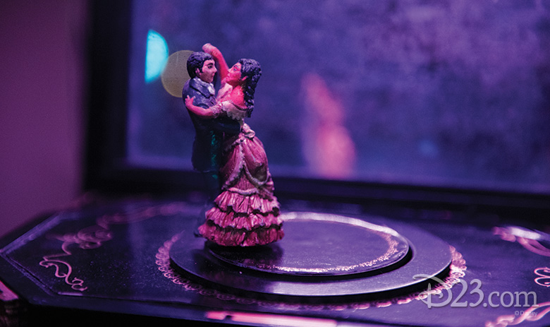 Music box from The Haunted Mansion (2003)