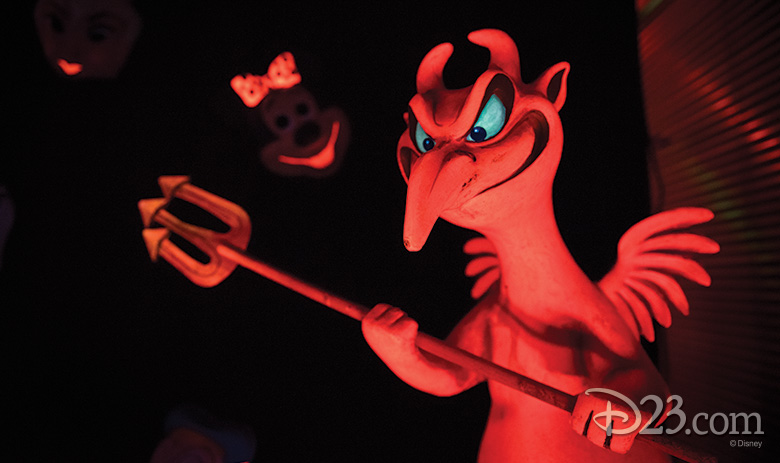 Cow Devil from Mr. Toad’s Wild Ride, Magic Kingdom Park