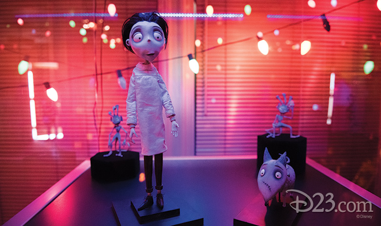 Maquettes of Victor, Sparky, and Sea Monkeys from Frankenweenie (2012)