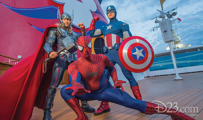 Marvel at Disney Cruise Line