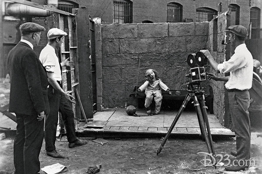 Walt Disney, Virginia Davis, and Roy Disney