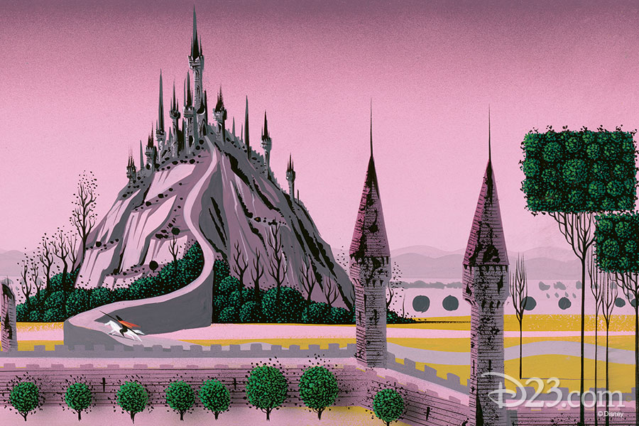 Sleeping Beauty concept art from The Walt Disney Film Archives: The Animated Movies 1921–1968
