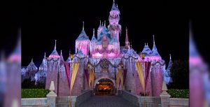 Sleeping Beauty Castle Disneyland holidays