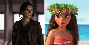 Jyn Erso and Moana