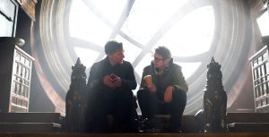 Benedict Cumberbatch and Scott Derrickson