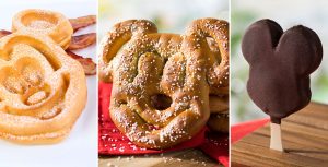 Mickey-shaped treats