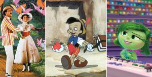 Mary Poppins, Pinocchio, Disgust
