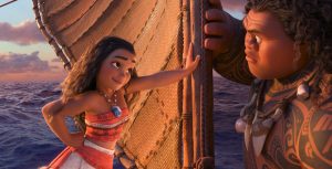 Moana and Maui