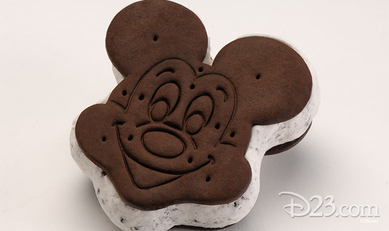 Mickey ice cream sandwich