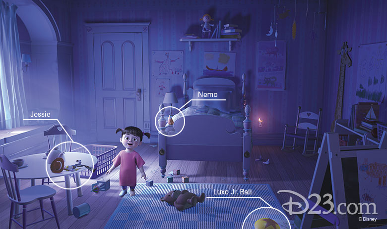 Hidden Things In Disney Movies Monsters Inc