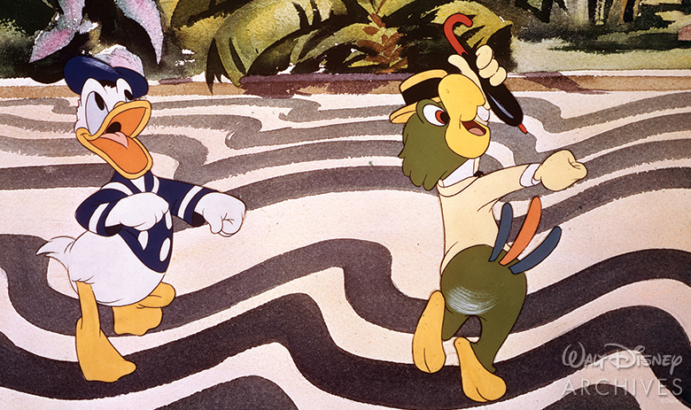 Donald Duck and José Carioca
