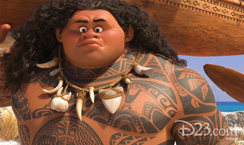 How 2D Animation Brings Moanas Mini Maui to Life  D23