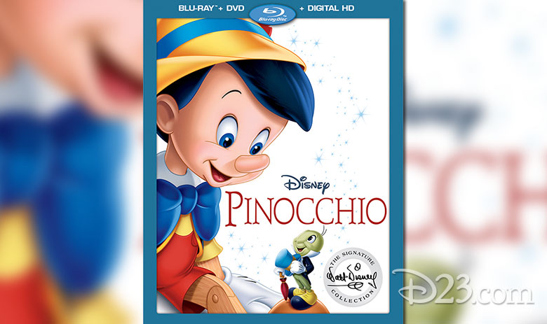 Pinocchio blu-ray cover