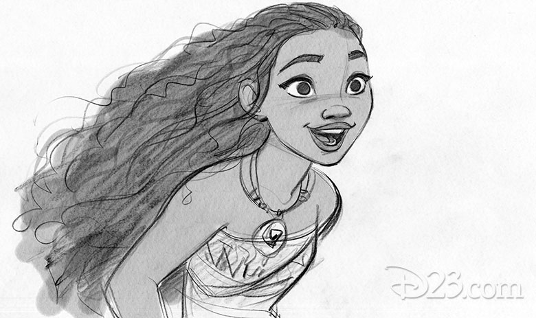 disney princess moana concept art