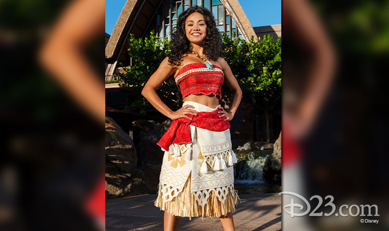 Moana at Disney Parks