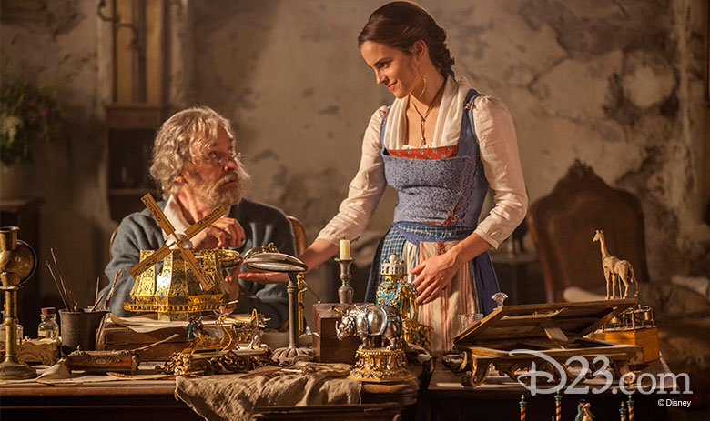 Belle and her father