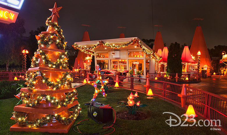 Sleeping beauty Castle at night with Christmas lights, Disneyland Park, Disneyland  Paris