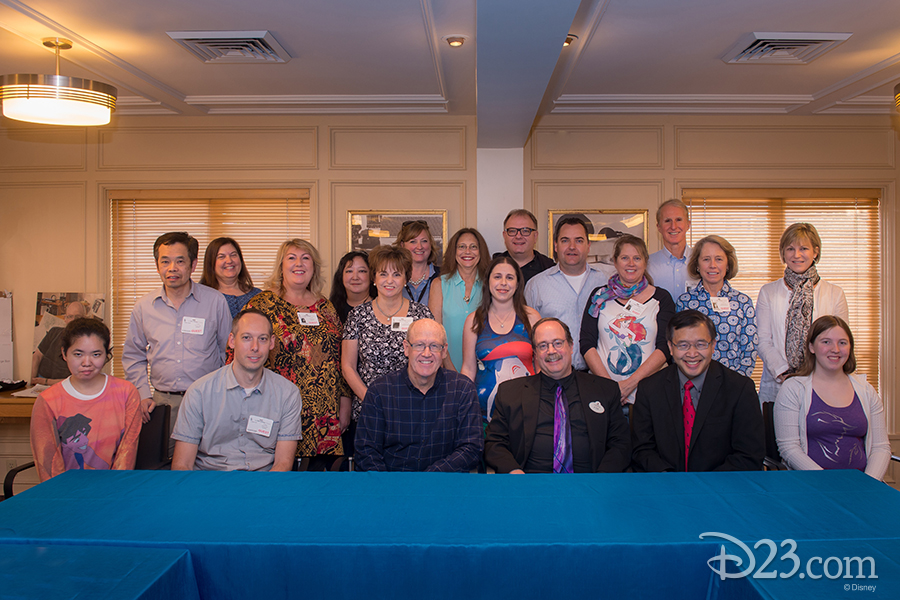 D23 Members at Lunch with Disney Legend Glen Keane event