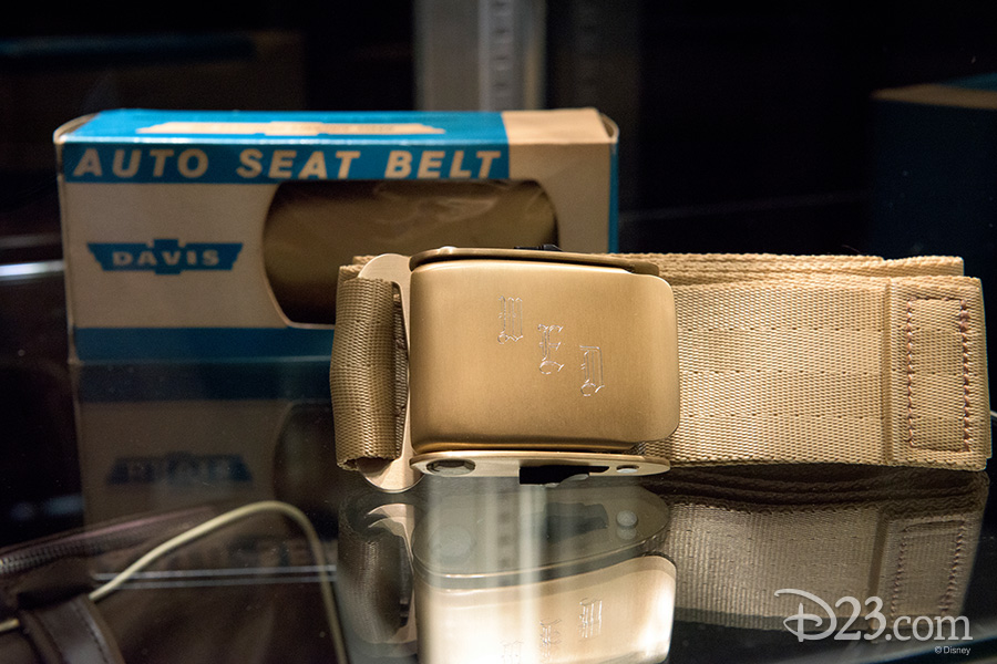 Seatbelt from Walt Disney Productions’ Grumman Gulfstream I Manufactured by Davis Aircraft Products, Inc.
