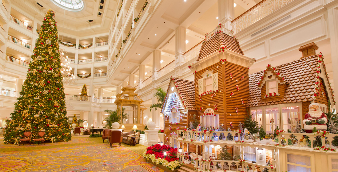 Disney&rsquo;s Grand Floridian Resort & Spa gingerbread house