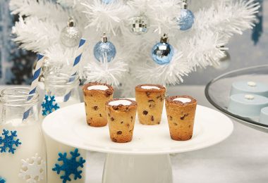 Milk and cookies shot glasses