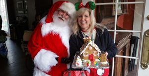 gingerbread house making event