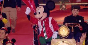 Mickey Mouse at the Hollywood Christmas Parade