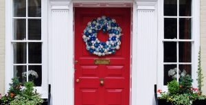 holiday wreath craft