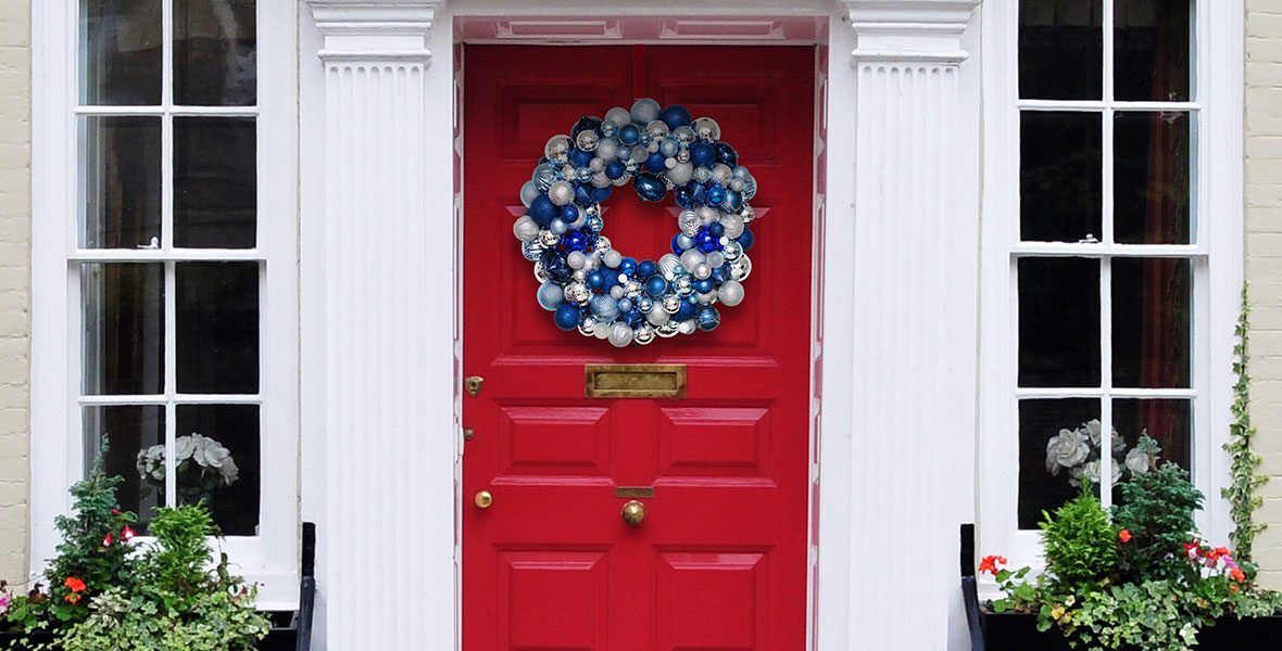 holiday wreath craft