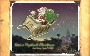 Lon Smart Disney holiday art
