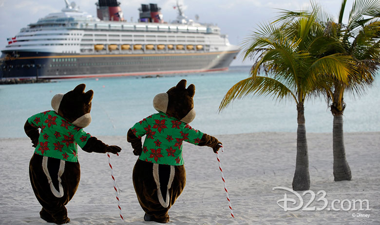 Chip and Dale on Castaway Cay
