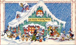 Disney Studio Christmas card
