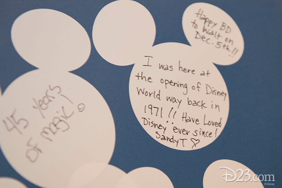 Walt Disney memory board